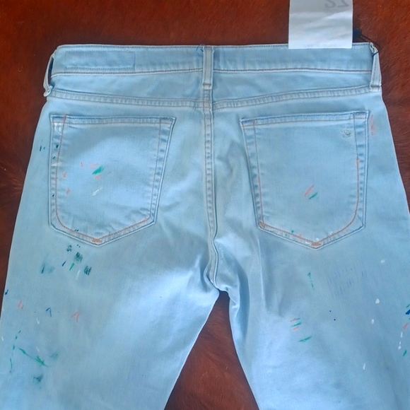 Rag & bone Dre Capri Paint Splatter Jeans. Size 27 - Picture 7 of 7